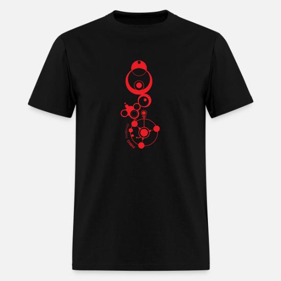 Men's red rising graphic' Men's T-Shirt 